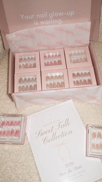 china glowie press on nails